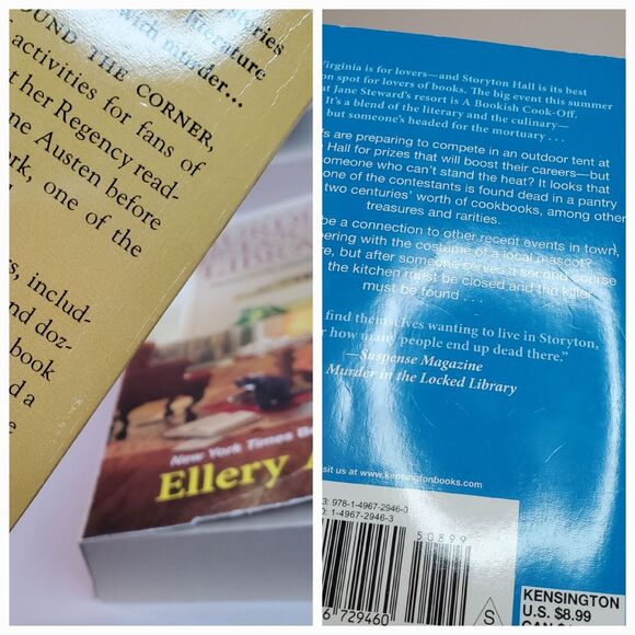 Lot of 3 ELLERY ADAMS - Cozy MYSTERIES - Book Retreat #2, 4, 7 MM PAPERBACK - Picture 13 of 13